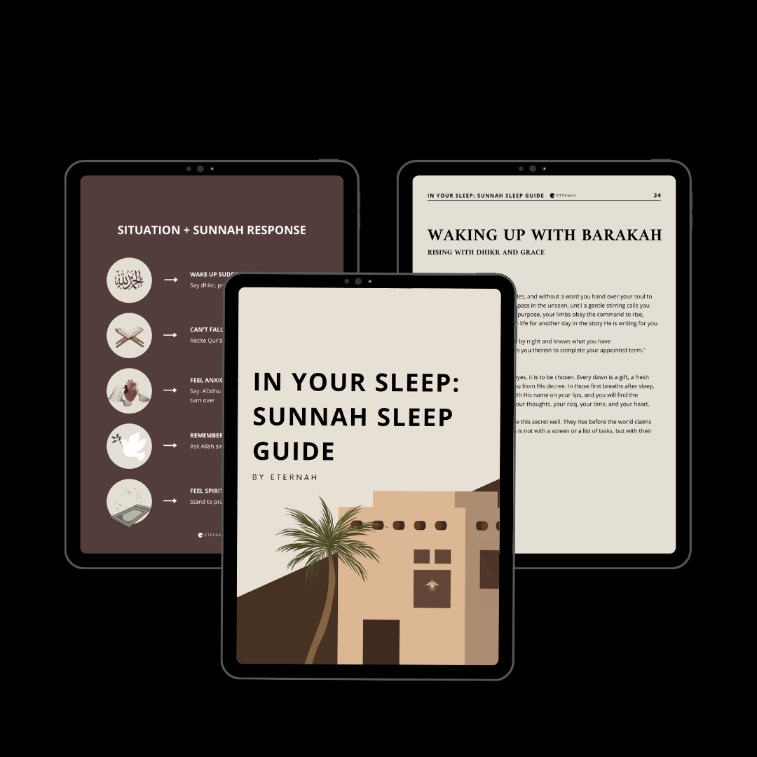 In your Sleep : Sunnah Sleep Guide