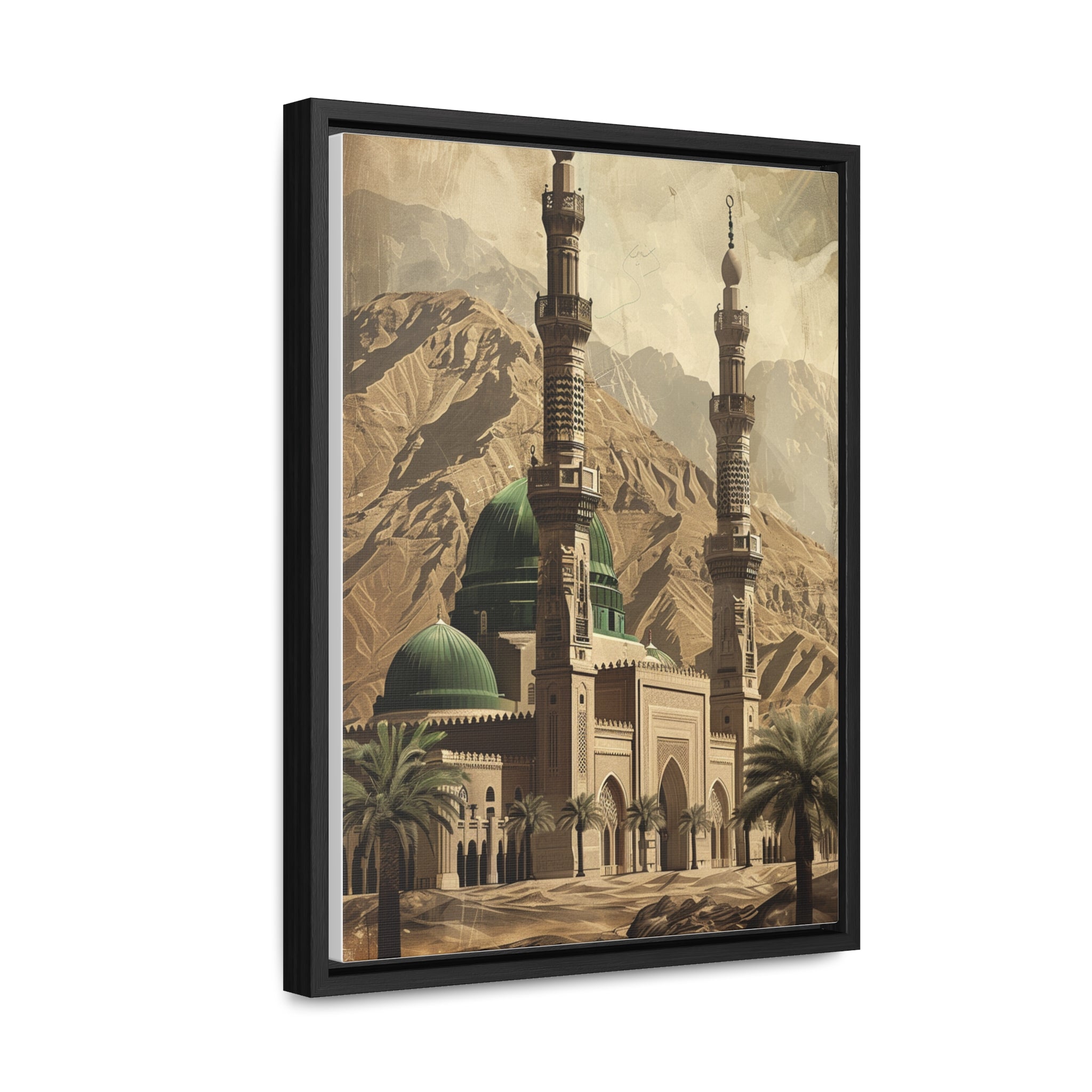 Madinah Mount Uhud Prophets Mosque Vintage